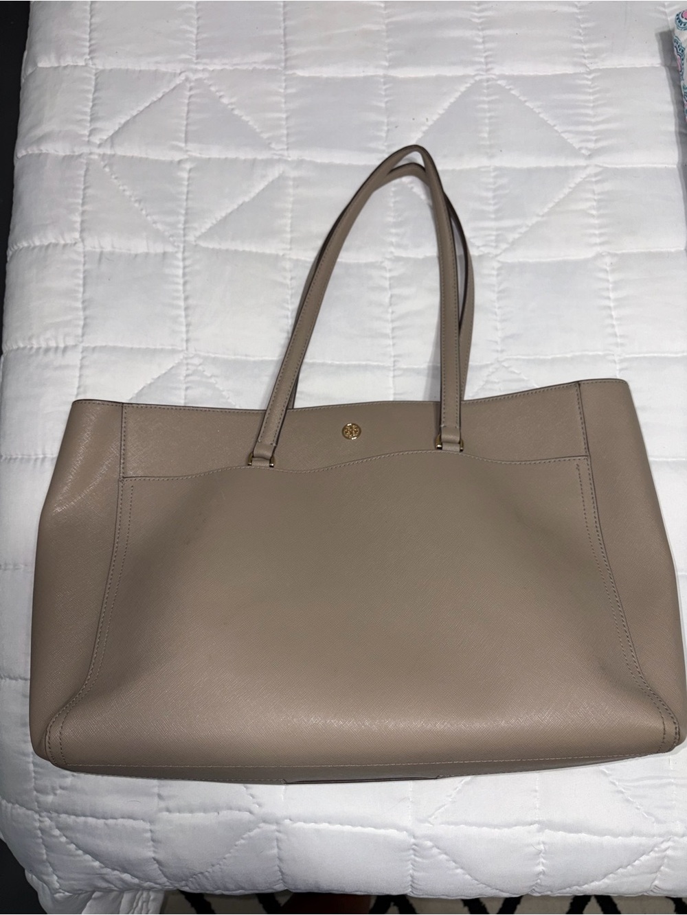 Tory Burch Leather Tote Bag